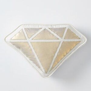 Pottery Barn Teen Metallic Diamond Pillow